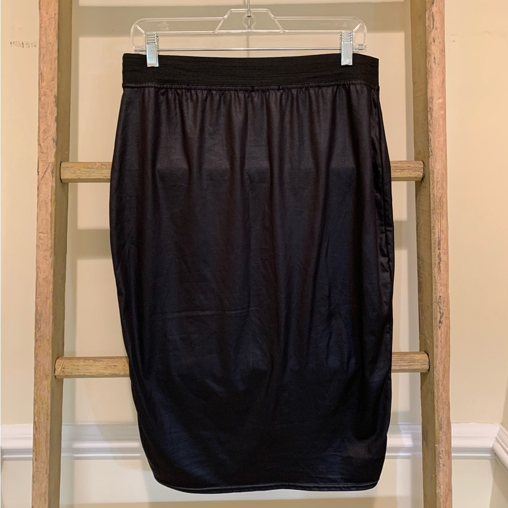 Boohoo Faux Leather Skirt